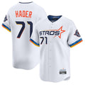 TRASK H.Astros #71 Josh Hader Player White City Connect Limited Home Stitched Jerseys