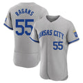 TRASK KC.Royals #55 Cole Ragans Player Gray Limited Elite Home Game Stitched Jerseys