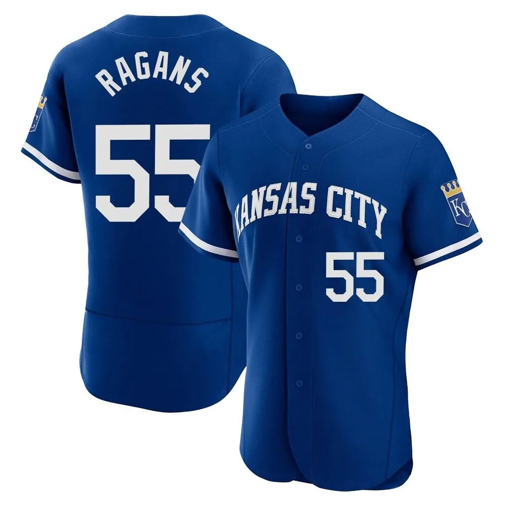 TRASK KC.Royals #55 Cole Ragans Player Royal City Connect Limited Elite Home Game Stitched Jerseys