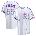 TRASK KC.Royals #55 Cole Ragans Player White 2026 City Connect Limited Home Stitched Jerseys