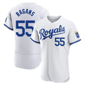 TRASK KC.Royals #55 Cole Ragans Player White Limited Elite Home Game Stitched Jerseys