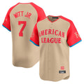 TRASK KC.Royals #7 Bobby Witt Jr. Player Cream American League All-Star Game Limited Home Stitched Jerseys