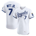 TRASK KC.Royals #7 Bobby Witt Jr. Player White Alt Limited Elite Home Stitched Jerseys