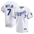 TRASK KC.Royals #7 Bobby Witt Jr. Player White Alt Limited Home Stitched Jerseys