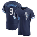 TRASK KC.Royals #9 Vinnie Pasquantino Player Navy City Connect Limited Elite Home Stitched Jerseys
