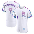 TRASK KC.Royals #9 Vinnie Pasquantino Player White 2026 City Connect Limited Elite Home Stitched Jerseys