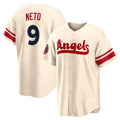 TRASK LA.Angels #9 Zach Neto Player Cream City Connect Home Stitched Jerseys