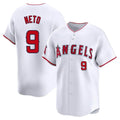 TRASK LA.Angels #9 Zach Neto Player White Limited Home Stitched Jerseys