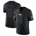 TRASK LA.Rams #0 Byron Young Player Black Impact Limited Home Game Stitched Jerseys