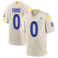TRASK LA.Rams #0 Byron Young Player Bone Home Game Stitched Jerseys