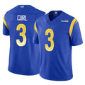 TRASK LA.Rams #3 Kam Curl Player Royal Limited Vapor F.U.S.E. Home Game Stitched Jerseys