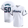 TRASK M.Marlins #50 Agustin Ramirez Player White  Home Limited Stitched Jerseys