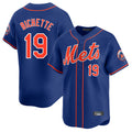 TRASK NY.Mets #19 Bo Bichette Player Royal Home Limited Stitched Jerseys
