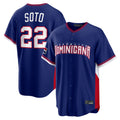 TRASK NY.Mets #22 Juan Soto Player Royal 2026 World Classic Home Limited Stitched Jerseys
