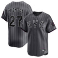 TRASK NY.Mets #27 Mark Vientos Player Gray City Connect Limited Stitched Jerseys