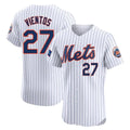 TRASK NY.Mets #27 Mark Vientos Player White Home Limited Elite Stitched Jerseys