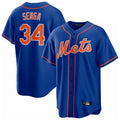 TRASK NY.Mets #34 Kodai Senga Player Royal Home Game Stitched Jerseys