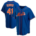 TRASK NY.Mets #41 Tom Seaver Player Royal Home Game Stitched Jerseys