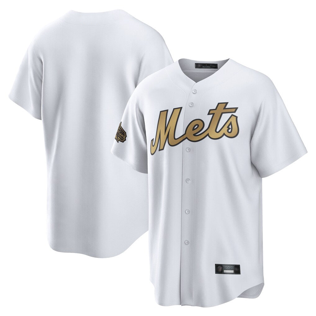 TRASK NY.Mets Blank Player Gold Road Home Game Stitched Jerseys