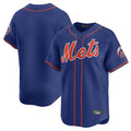 TRASK NY.Mets Blank Player Royal Home Limited Stitched Jerseys