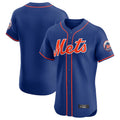 TRASK NY.Mets Blank Player Royal Limited Elite Home Stitched Jerseys