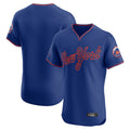 TRASK NY.Mets Blank Player Royal T-shirt Home Limited Elite Stitched Jerseys