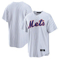 TRASK NY.Mets Blank Player White Home Game Stitched Jerseys