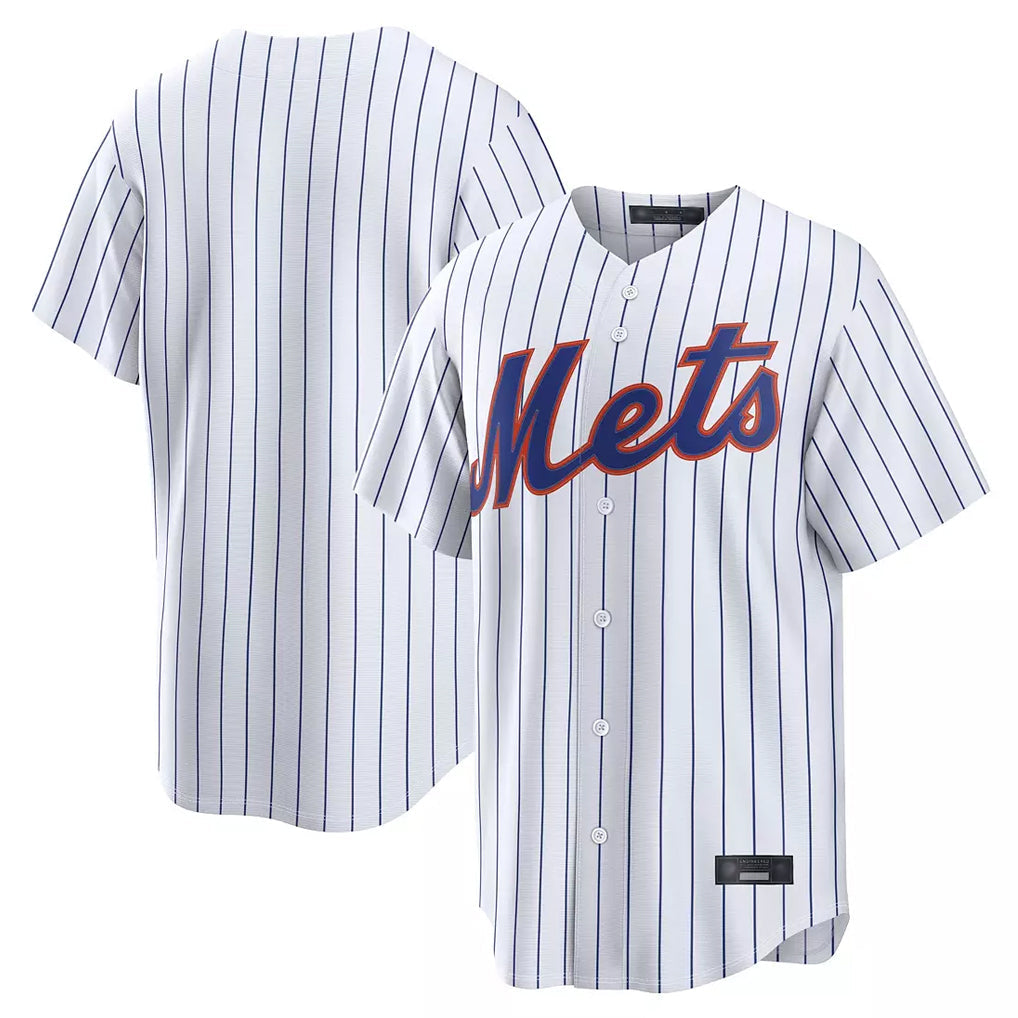 TRASK NY.Mets Blank Player White Home Limited Stitched Jerseys