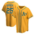 TRASK Athletics #25 Brent Rooker Player Replica Gold Personalized Jerseys
