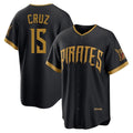 TRASK P.Pirates #15 Oneil Cruz Player Black 2026 City Connect Home Game Stitched Jerseys