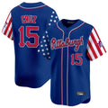 TRASK P.Pirates #15 Oneil Cruz Player Royal 2025 Independence Day Vapor Premier Limited Stitched Jerseys