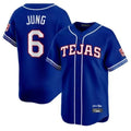 TRASK T.Rangers #6 Josh Jung Player Royal 2026 City Connect Limited Stitched Jerseys