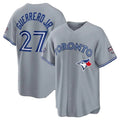 T.Blue Jays #27 Vladimir Guerrero Jr. 2026 All-Star Game Gray TRASK Replica Baseball Stitched Jerseys